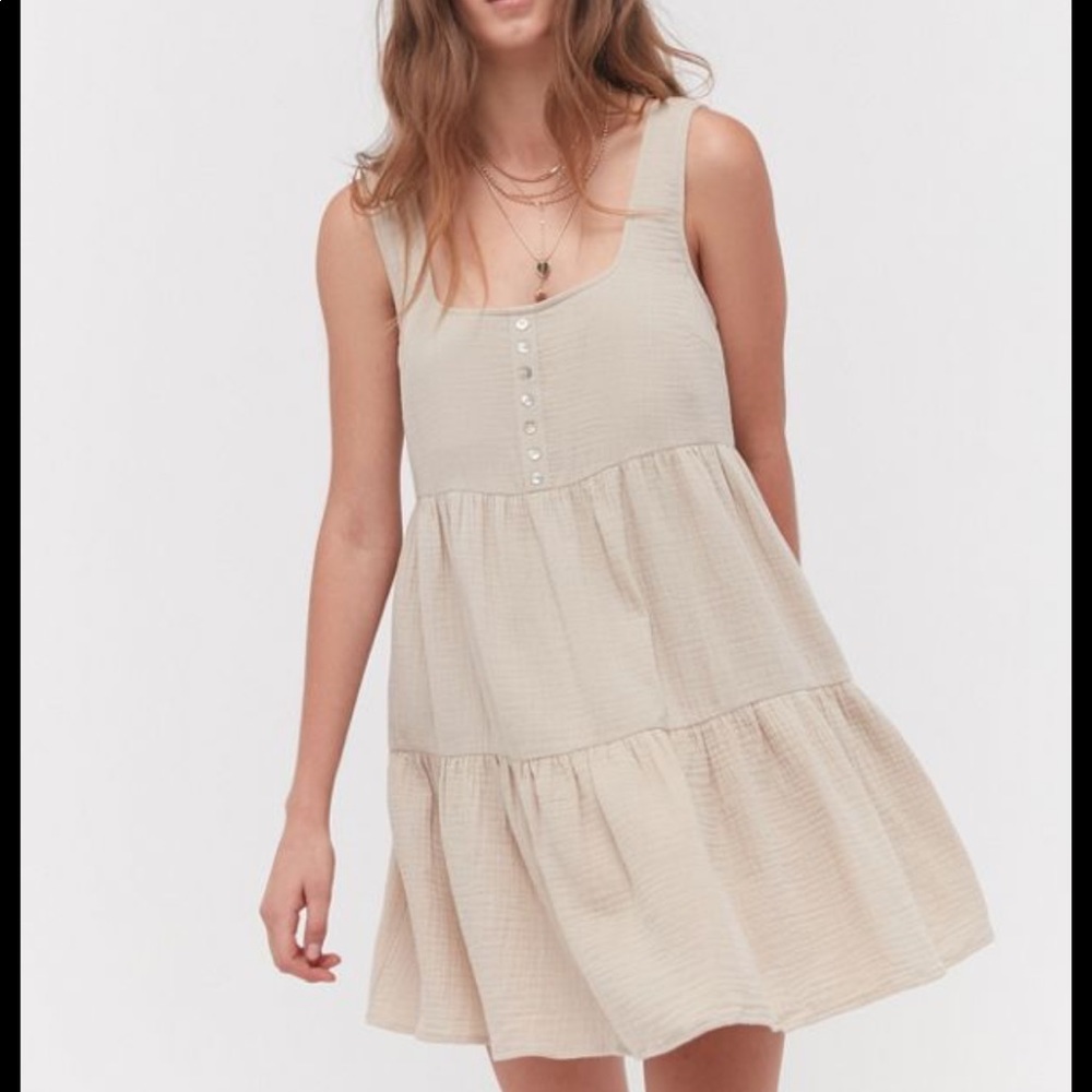 Urban Outfitters Gauze Mini Dress